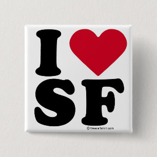 SAN FRANCISCO - "ICH LIEBE SF" "ICH LIEBE SAN BUTTON