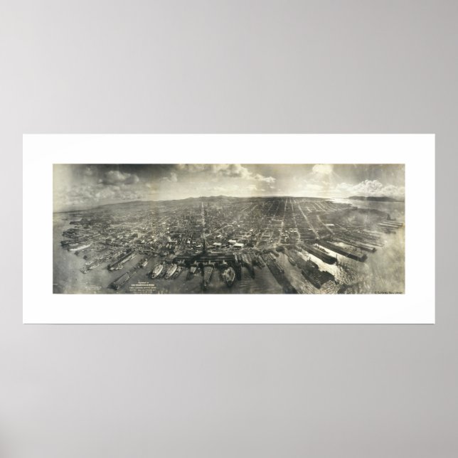 San Francisco in Ruins, 1906 Poster (Vorne)