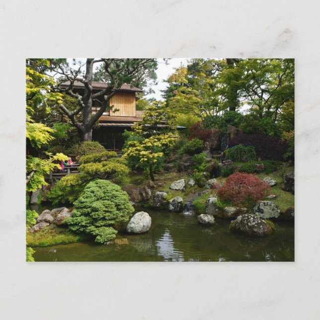 San Francisco Japanischer Teegarten #9 Postkarte (Vorderseite)