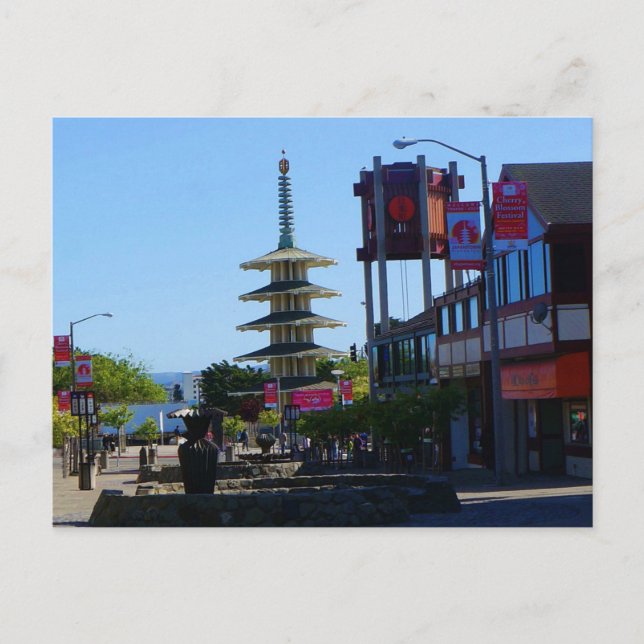 San Francisco Japantown #2-2 Postcard Postkarte (Vorderseite)