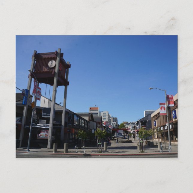 San Francisco Japantown Osaka Way Postcard Postkarte (Vorderseite)