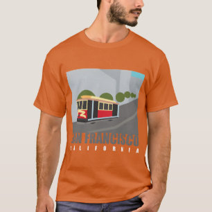 San Francisco Kabelbahnen für Kalifornien-Fans Ges T-Shirt
