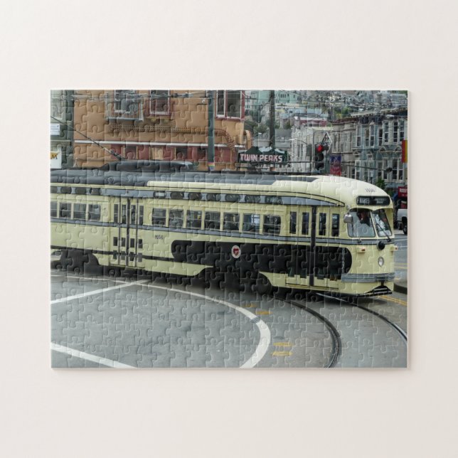 San Francisco Kabelstraßenbahn Puzzle (Horizontal)