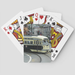 San Francisco Kabelstraßenbahn Spielkarten
