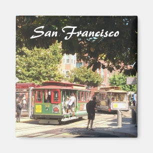 San Francisco Kabelstraßenbahnen Magnet