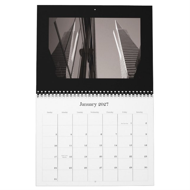 San Francisco Kalender (Jan 2027)