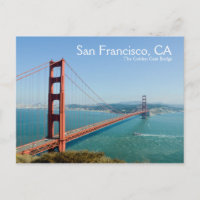 San Francisco Kalifornien Die Golden Gate Bridge