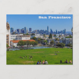 San Francisco, Kalifornien, Dolores Park Postkarte