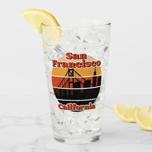 San Francisco, Kalifornien Glas (Vorderseite Ice)