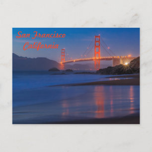San Francisco Kalifornien Golden Gate Bridge Postkarte