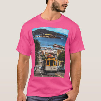 San Francisco Kalifornien - Iconic Cable Cars and  T-Shirt