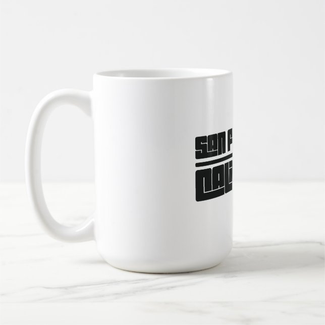San Francisco - Kalifornien Kaffeetasse (Links)