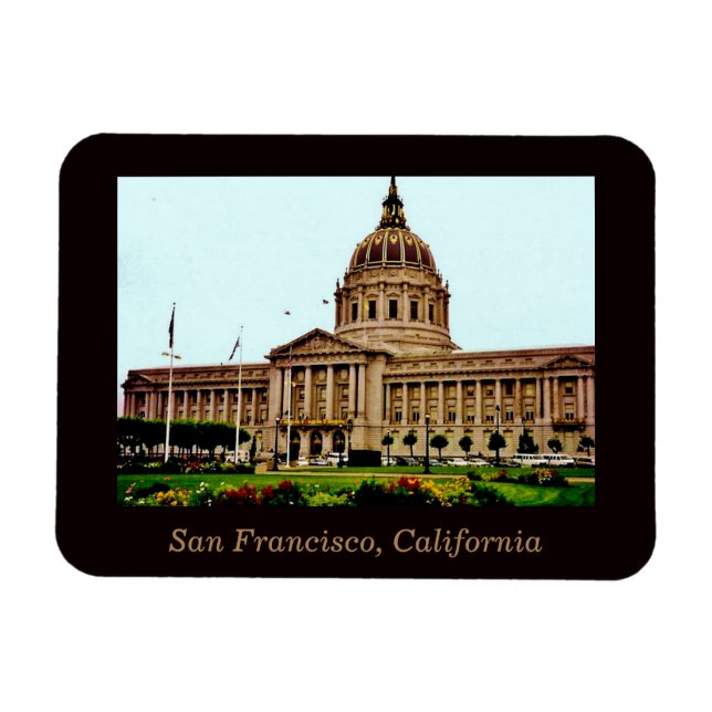 San Francisco, Kalifornien Magnet (Horizontal)