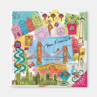 San Francisco, Kalifornien Magnet