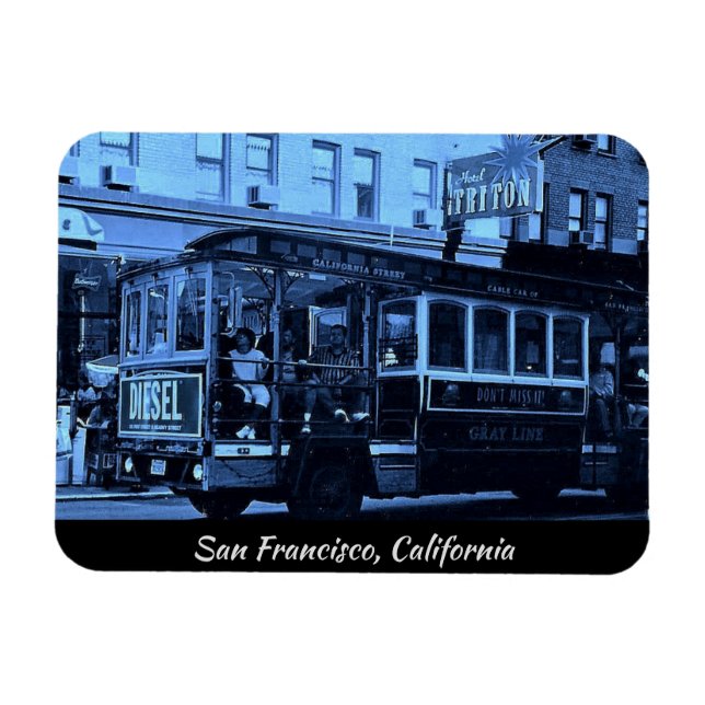 San Francisco, Kalifornien Magnet (Horizontal)