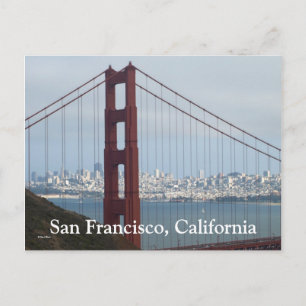 San Francisco, Kalifornien Postkarte