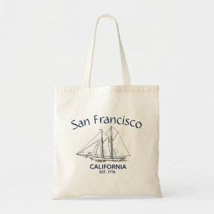 San Francisco Kalifornien Segelboot Yachting Tragetasche
