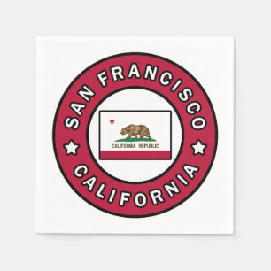 San Francisco Kalifornien Serviette