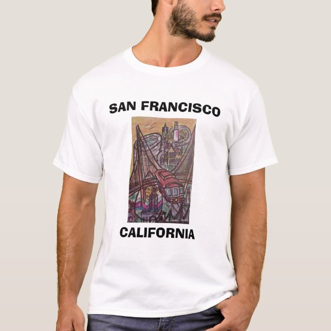SAN FRANCISCO, KALIFORNIEN T-Shirt (Vorderseite)