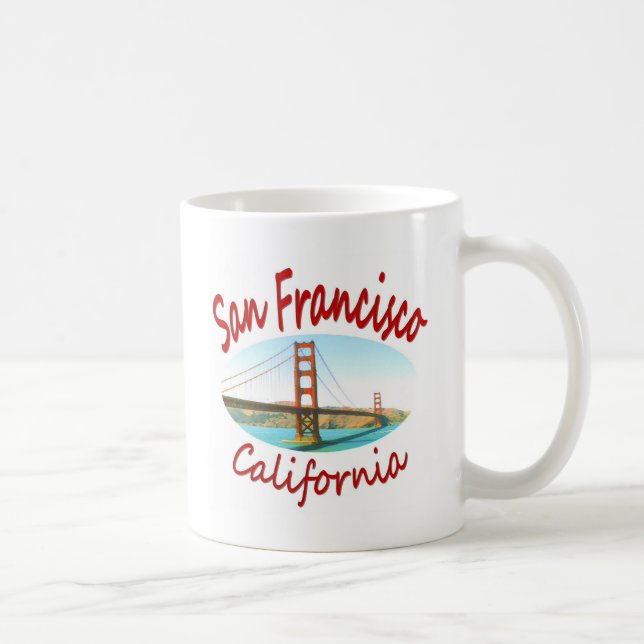 San Francisco Kalifornien Tasse (Rechts)