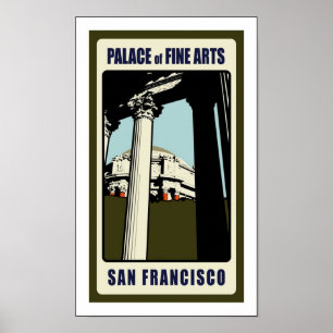 San Francisco, Kalifornien, USA Poster