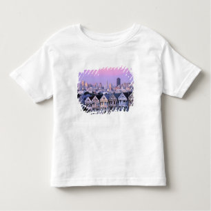 San Francisco, Kalifornien. Viktorianische Sicht Kleinkind T-shirt