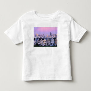 San Francisco, Kalifornien. Viktorianische Sicht Kleinkind T-shirt