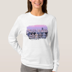 San Francisco, Kalifornien. Viktorianische Sicht T-Shirt