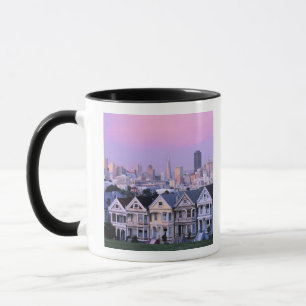 San Francisco, Kalifornien. Viktorianische Sicht Tasse