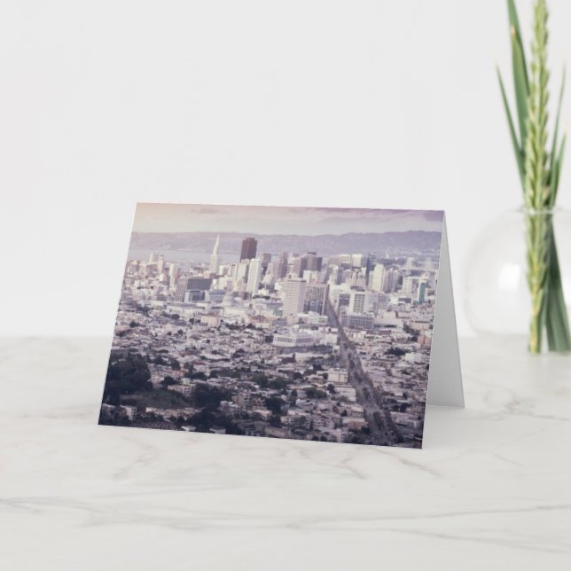 San Francisco Karte (Vorderseite)