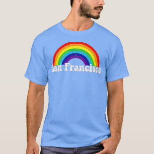 San Francisco LGBQ Gay Pride Rainbow Premium T-Shirt