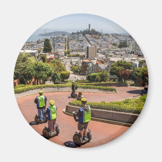 San Francisco Lombard St Magnet (Vorne)