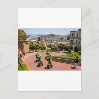 San Francisco Lombard St Postkarte