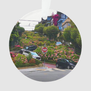 San Francisco Lombard Street #1-2 Ornament
