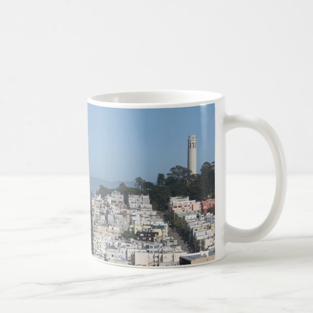 San Francisco Lombard Street Kaffeetasse (Rechts)
