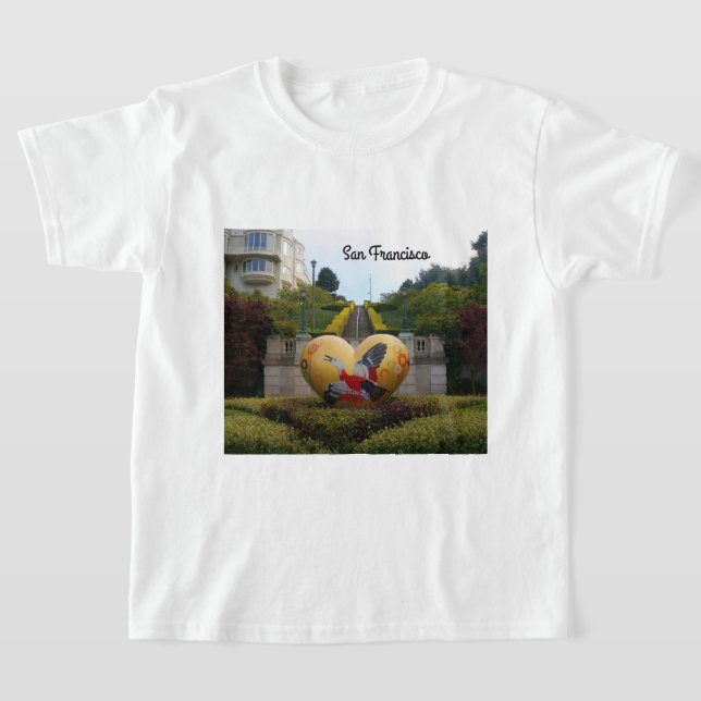 San Francisco Lyon Street Steps #1 T - Shirt (Ablage )