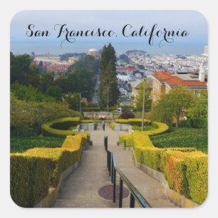 San Francisco Lyon Street Steps #2 Stickers