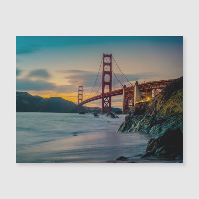 San Francisco Magnetkarte (Vorderseite)