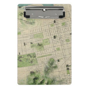 San Francisco Mini Klemmbrett