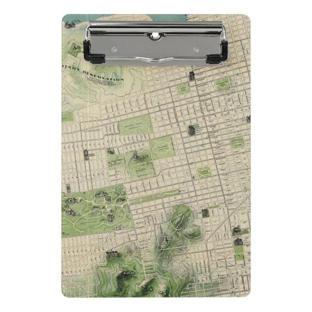 San Francisco Mini Klemmbrett (Vorderseite)