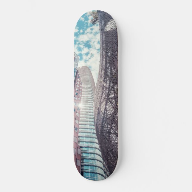 San Francisco moderne Skyline Skateboard (Vorderseite)