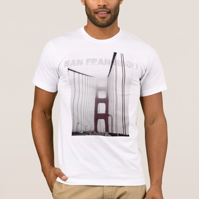 San Francisco Nebel (Front) T-Shirt (Vorderseite)