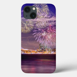 San Francisco neues Jahr-Feuerwerke Case-Mate iPhone Hülle