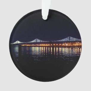 San Francisco Oakland Bay Bridge #2-1 Ornament