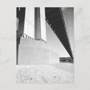 San Francisco Oakland Bay Bridge Turm Basis Postkarte