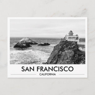 San Francisco Ocean Beach Küstenlinie Riesenkamera Postkarte