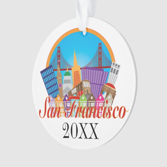 San Francisco Ornament (Vorderseite)
