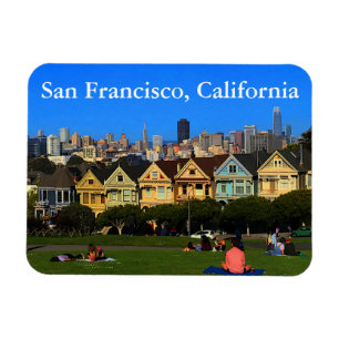 San Francisco Painted Ladys #1 Magnet