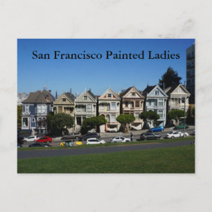 San Francisco Painted Ladys #4-1 Postcard Postkarte
