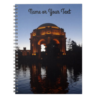 San Francisco Palace of Fine Arts Notebook Notizblock